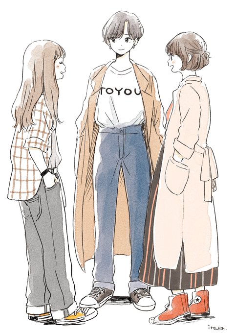 コンバース女子のtwitterイラスト検索結果 古い順
