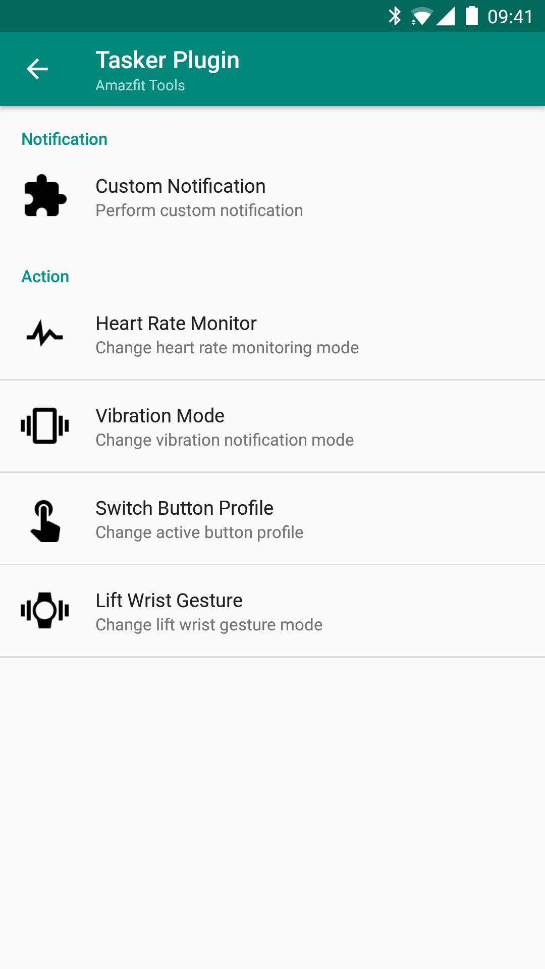 amazfit tasker