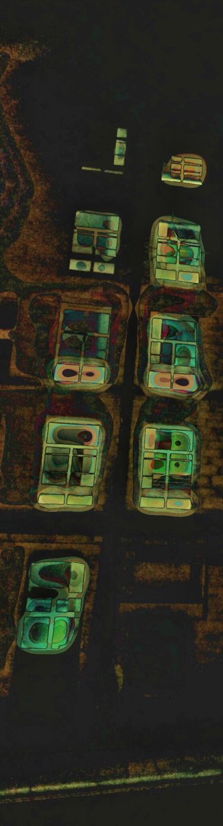 absurdlyso's tweet photo. Psychedelic Sight. Upper Piccadilly. #Bradford. @nakedeyebooks #psychedelia #surrealism #artandbricks #metamorphosis #textures #vaguery #transfigurednight #noir #topoftown #visions https://t.co/RdXqS1WQrv