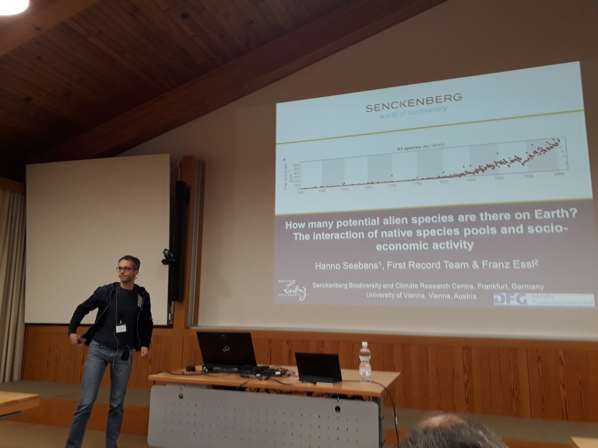 BioGeoMacro's tweet image. Hanno Seebens: estimating how potential alien spp is not trivial - but so important #FirstRecord @HannoSeebens @FranzEssl1 #Macro2018