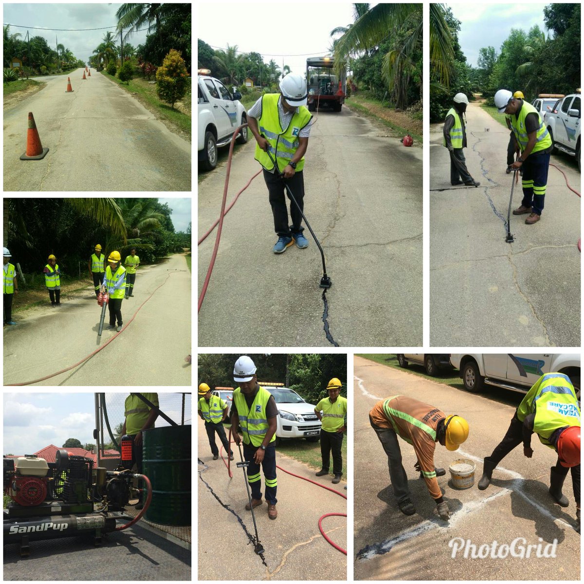 120418   Lokasi FT1570 Felda Lepar Hilir 3

Penggunaan spray mechine crack sealant utk percepatkan, permudahkan dan penghasilan mutu kerja yg lebih tinggi...#teamroadcare 

@Roadcare_Msia <a href="/JkrKuantan/">JKR Daerah Kuantan</a> <a href="/JKRMalaysia/">JKR Malaysia</a> <a href="/ProtascoBerhad/">Protasco Berhad</a> @MOWorks <a href="/JKRPAHANG/">JKR PAHANG</a>