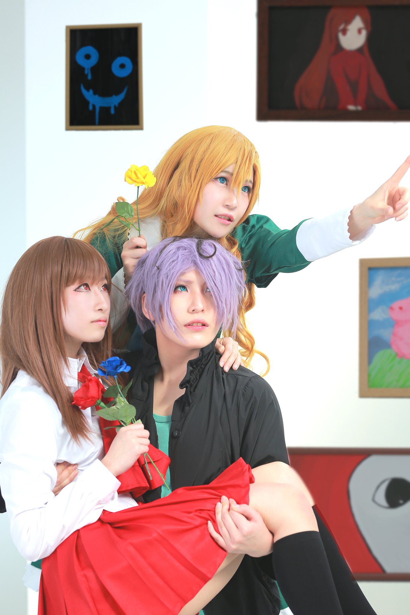 Ib メアリー コスプレ（史上最恐の美術館Ib 突き当たる イブ