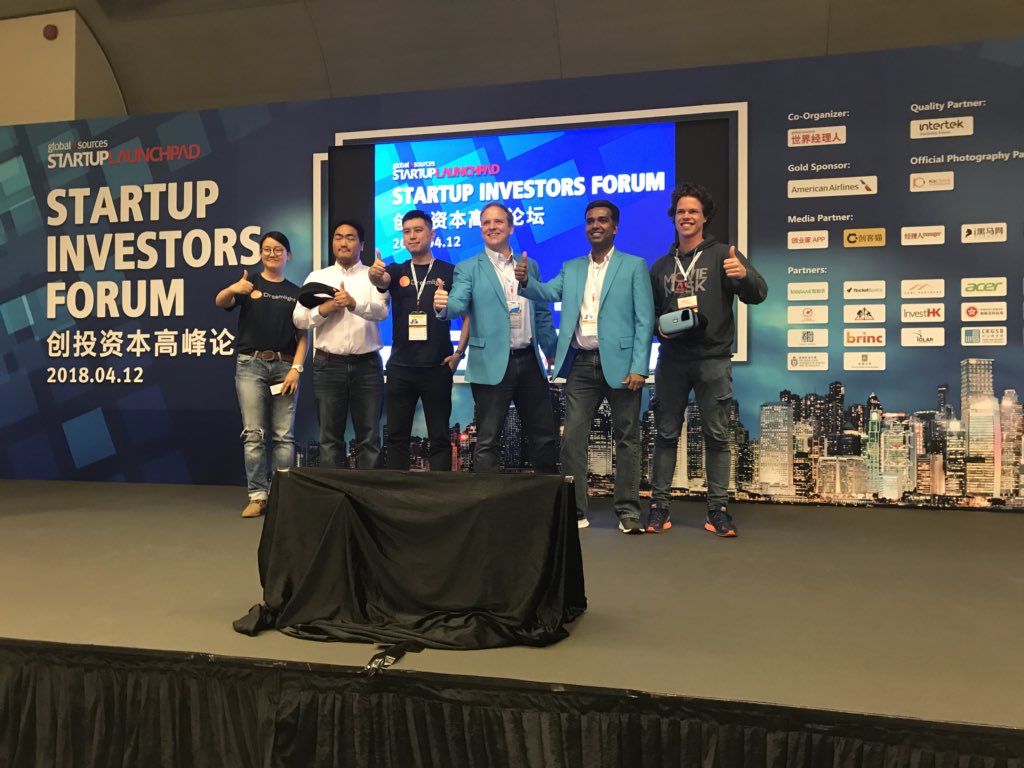 The winner of the pitch competition is <a href="/YomeeYogurt/">Yomee Yogurt</a>, which beat <a href="/MovieMaskTech/">MovieMask</a> and Dreamlight by just one vote. These are all great companies that presented well. Look out for them in the future. 
#SULP18 #SIF #SULP #LaunchpadHK #NoBSJustBusiness