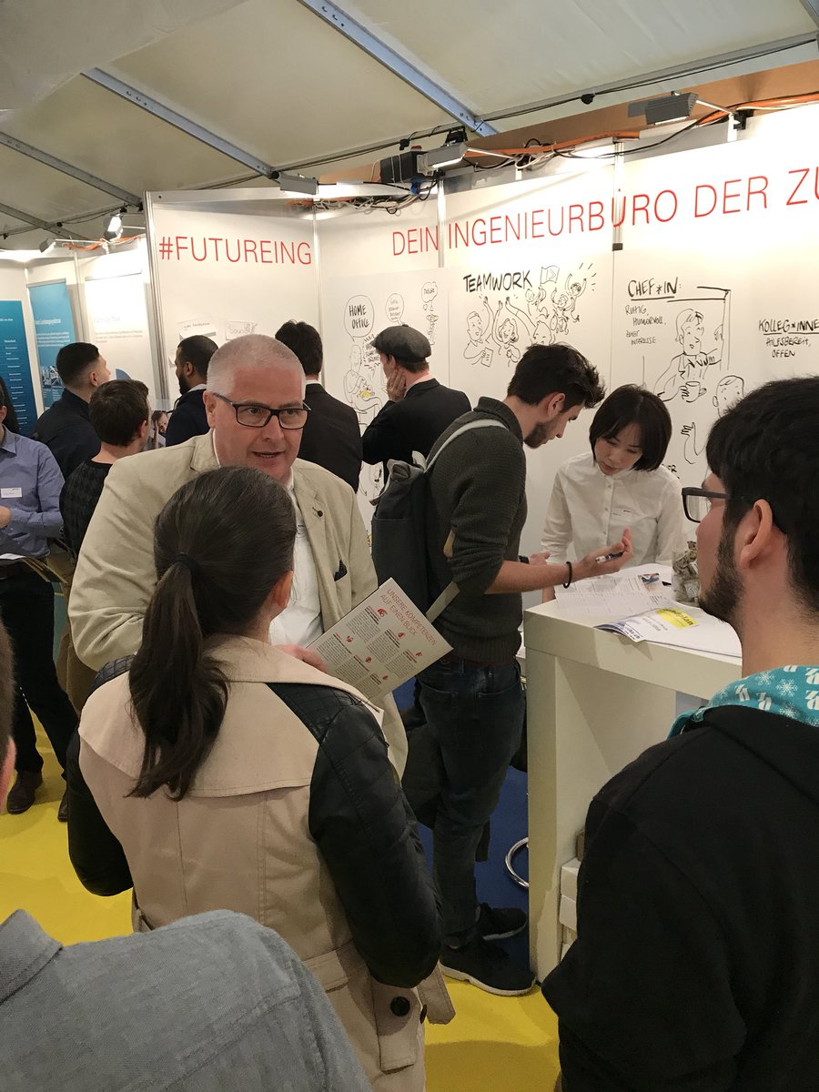 Gruner@ETH2018. Wir hören zu und wollen von den Studierenden wissen, wie sie sich ihr Ingenieurbüro der Zukunft vorstellen. #futureing
