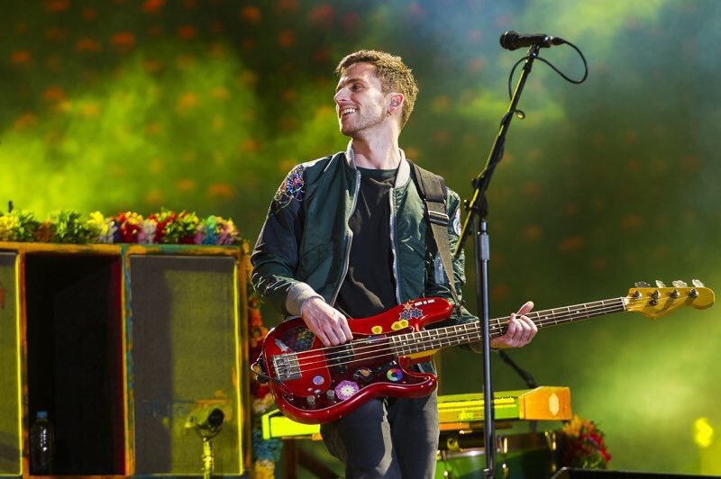 Happy Birthday Guy Berryman, the most handsomest and talented bassist of our time!  