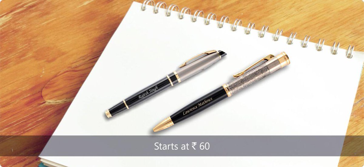 tituprint's tweet photo. Every pen whether expensive or cheap looks simple, tituprint can make every pen rare by engraving your name.
Sign Up Now & Get Cashback!
Visit Here: https://t.co/GB9EUIWjZR
#Tituprint #Designs #Products #Earn #SignUp #Cashback #Creativity #PersonalisedMugs #GreetingCards https://t.co/EcqYc7isSh