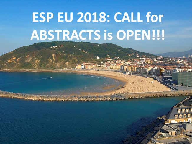 Call for #abstracts for the #ESP18EU conference in San Sebastian, #Spain is OPEN! Don't MISS your chance and Submit your abstract before 4 JUNE! Read more through the link here bit.ly/2v8itTL 
#EcosystemServices #biodiversity #environment
