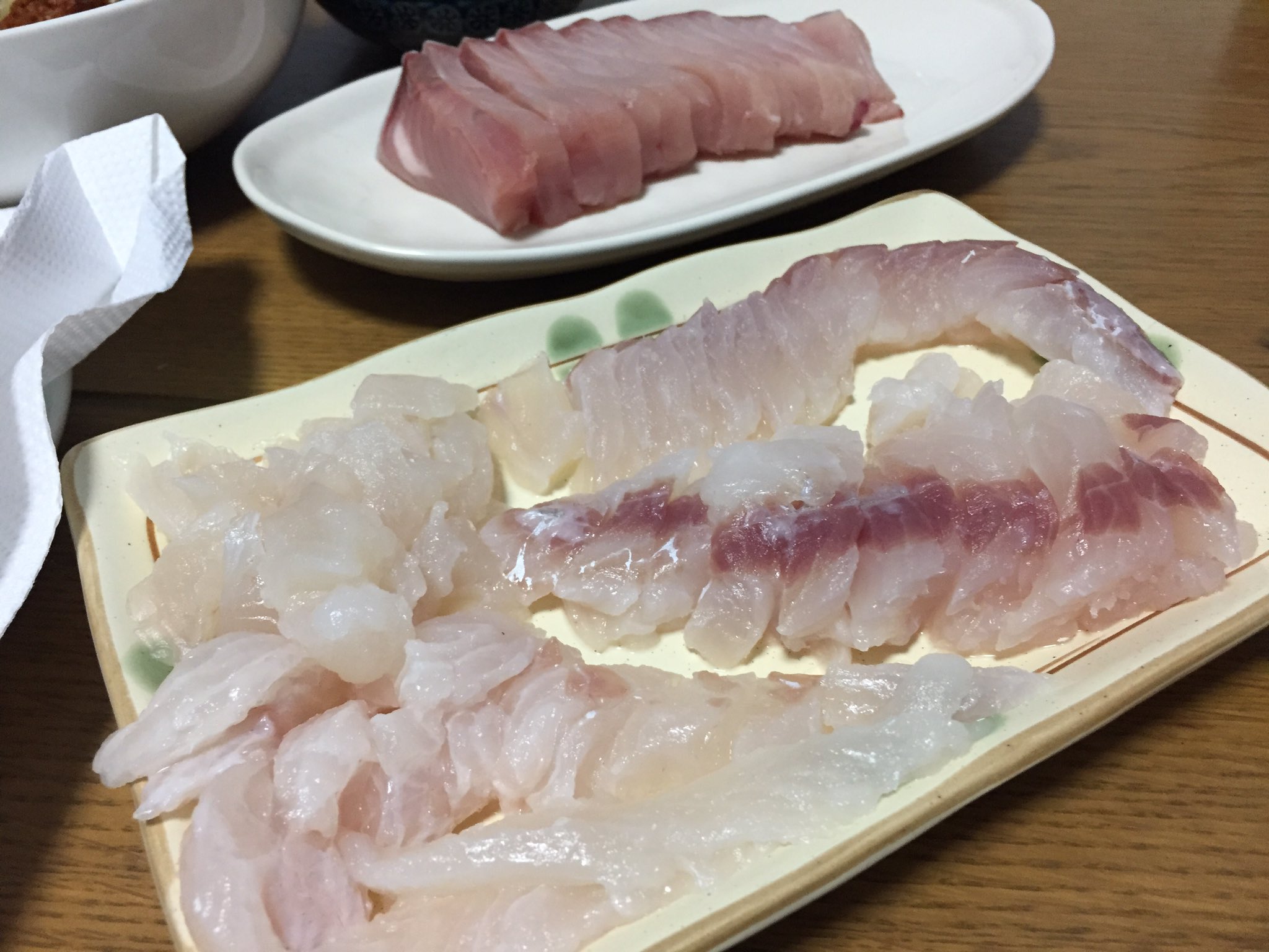 ぶしど 晩です 鯖の素揚げ エソの刺身 エソのさつまあげ じゃこ天 ブリの刺身 タコの刺身 T Co La0gq7ic6s Twitter
