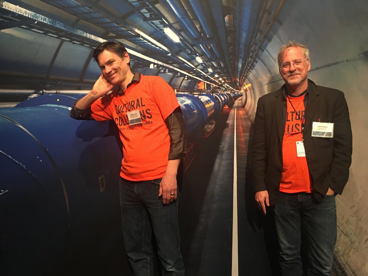 llimcole's tweet image. Visiting #CERN??!! @OntScienceCtr #Cultural_Collisions @Perimeter @DamianPopePI @uoftphysics @ATLASexperiment @peterkrieger
