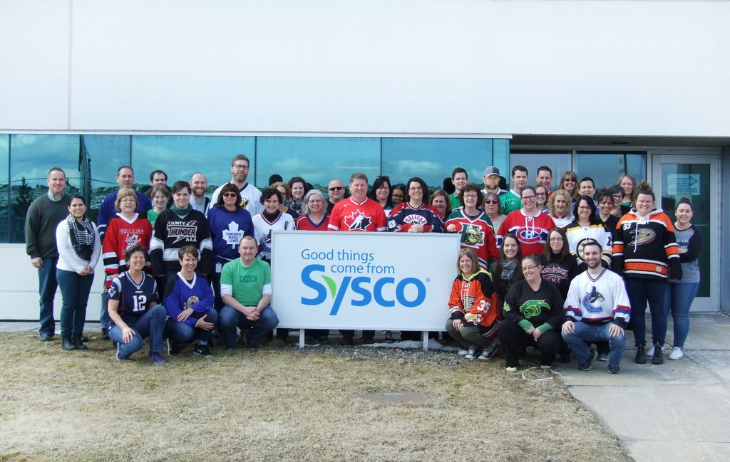 The Family of Sysco Halifax is thinking of and supports the families and members of the Humboldt Broncos. #humboldt