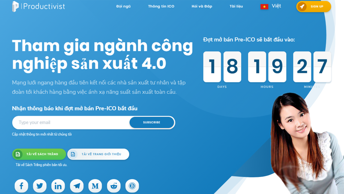 Now our website is available in #vietnamese too! 🇻🇳🇻🇳🇻🇳 ico.productivist.com/vn/ #ico #fintech #crypto #cryptocurrency #blockchain #smartmanufacturing #iot #Việt