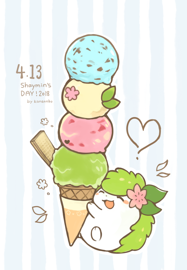 今日はシェイミの日!おめでとうー!! #シェイミの日 