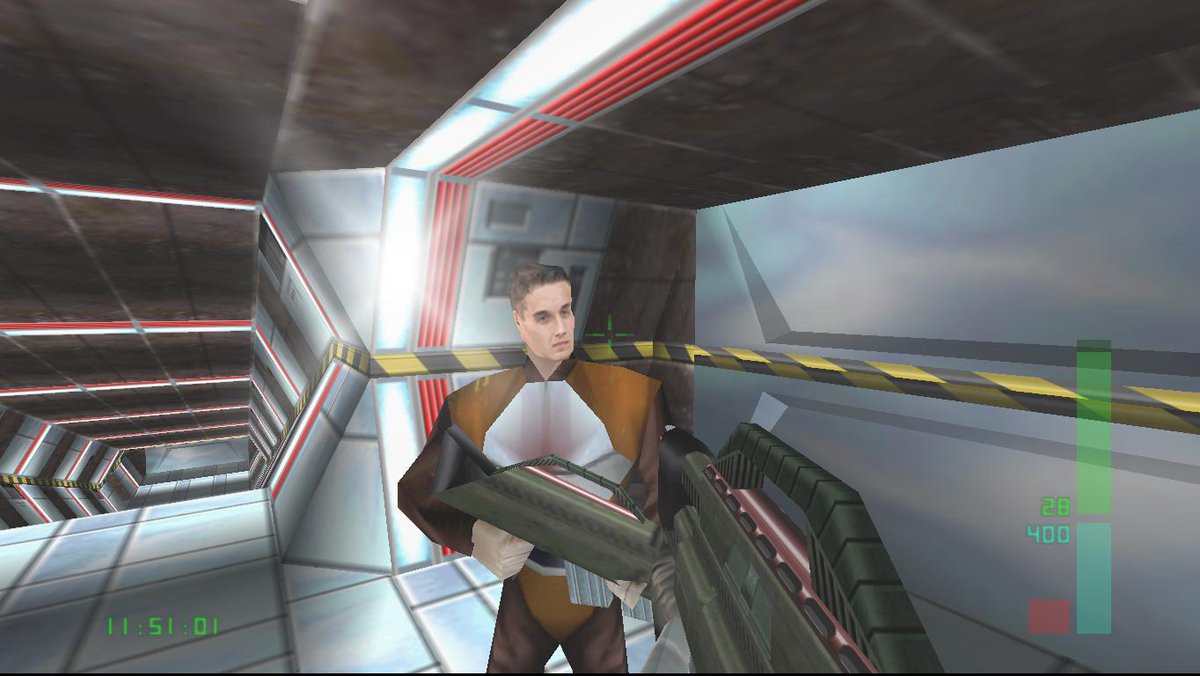 Two custom heads for #Goldeneye and #PerfectDark on #Nintendo64. 
Those two are going to be exclusives for my mod to come for PD.
