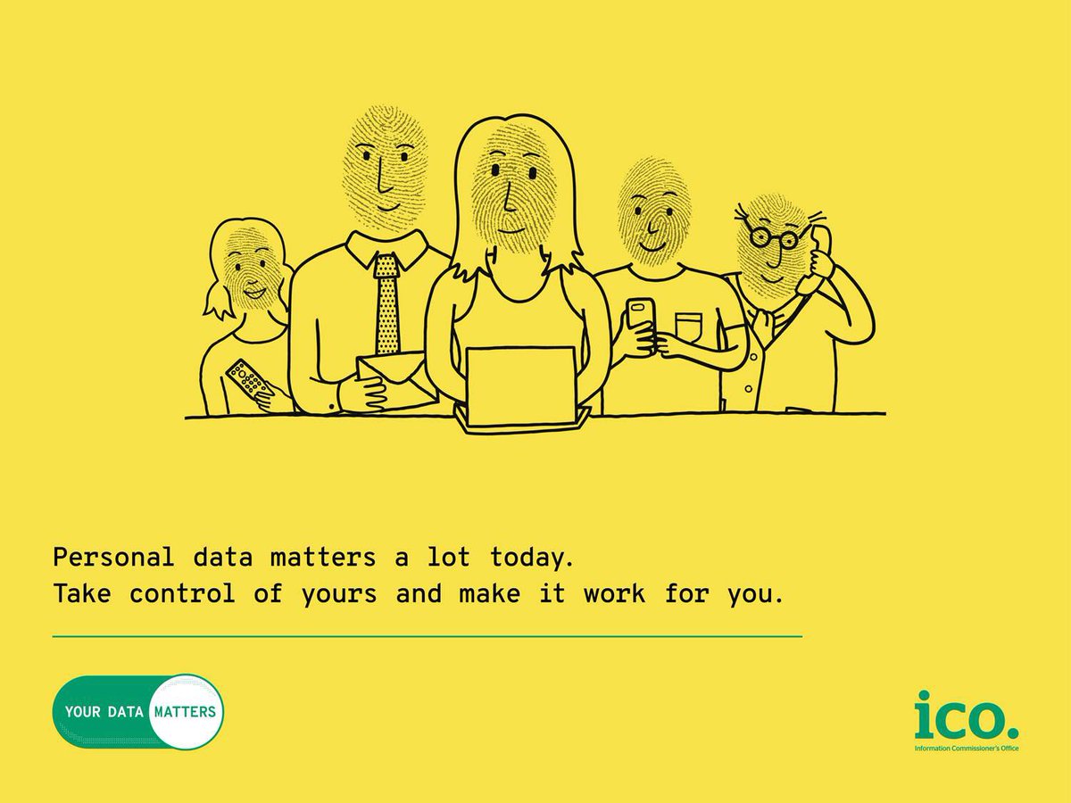 newebworks's tweet photo. Earlier this week the @ICOnews launched the Your Data Matters campaign. We’ll be running bits across all our platforms in the run up to the GDPR implementation date of May 25th #staytuned #yourdatamatters 👨🏻‍💻🔐 https://t.co/5drdWuNX6y