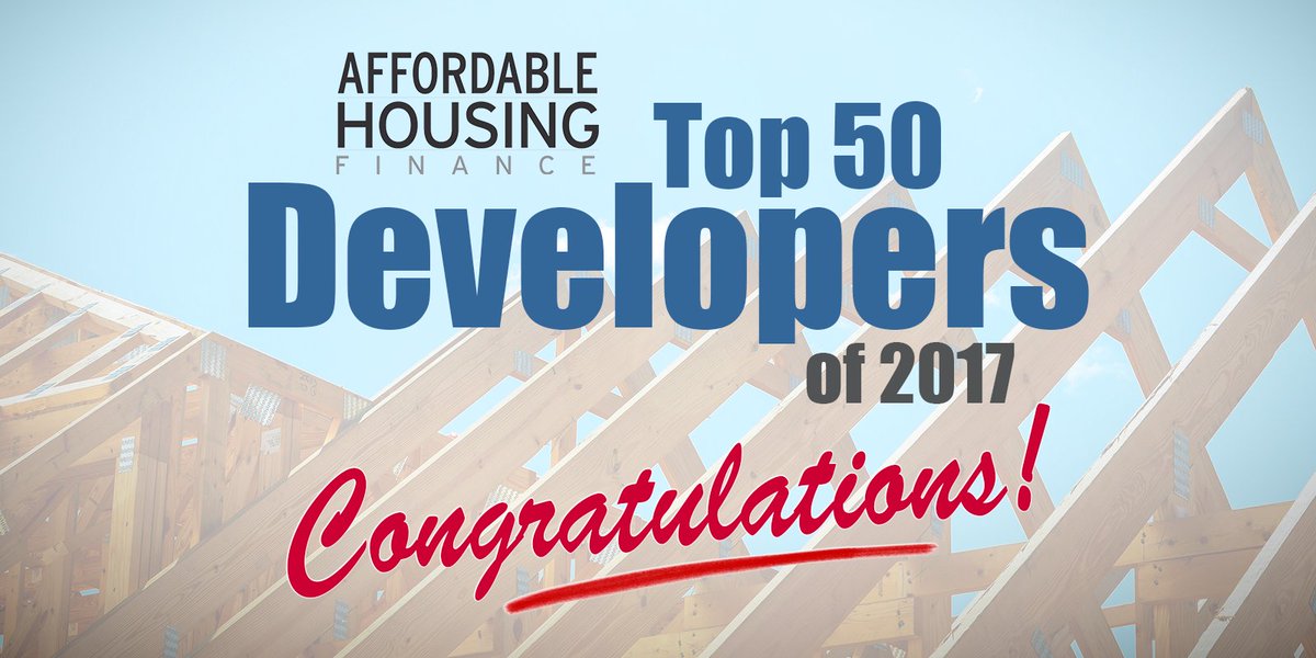TidwellGroupLLC's tweet photo. Congratulations to everyone on the newly released #AHF50 Top Affordable Housing Developers of 2017! #TidwellGroup is proud to work with many of the developers on this list who are making an impact in #affordablehousing communities. via @AHFMag https://t.co/O0qWBYm0l5 https://t.co/Ygv6c9K61s