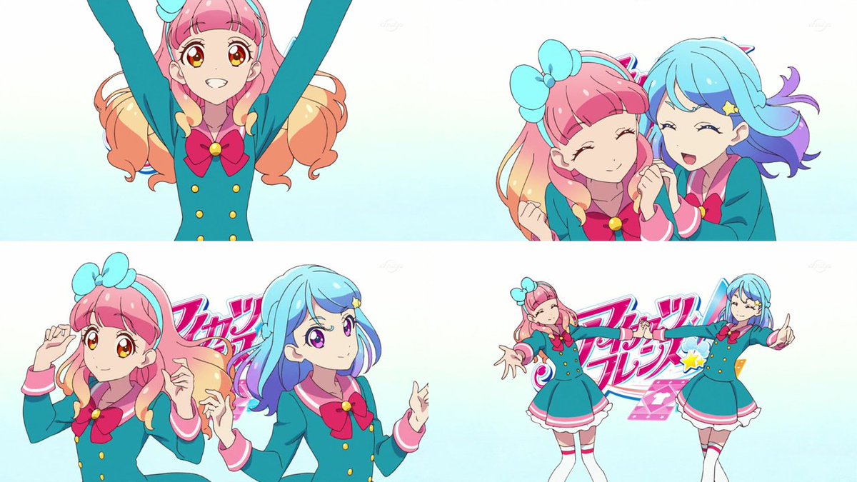 Candyrainbow No Twitter アイフレ第２話 アイカツシリーズ恒例のアバンコール 今回も可愛いですね アイカツフレンズ Aikatsufriends アイカツ Aikatsu