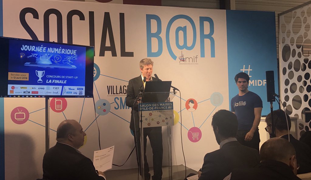 .<a href="/CarolineSpan/">Caroline Span</a> notre responsable des opérations est jury aujourd'hui au concours #Startup pour la journée numérique du salon des Maires d'Ile de France <a href="/AMIF_asso/">AMIF</a> !
Bon conrage aux start-up lauréates ! ✌🏻
#Startup #innovation #SMIDF 🚀