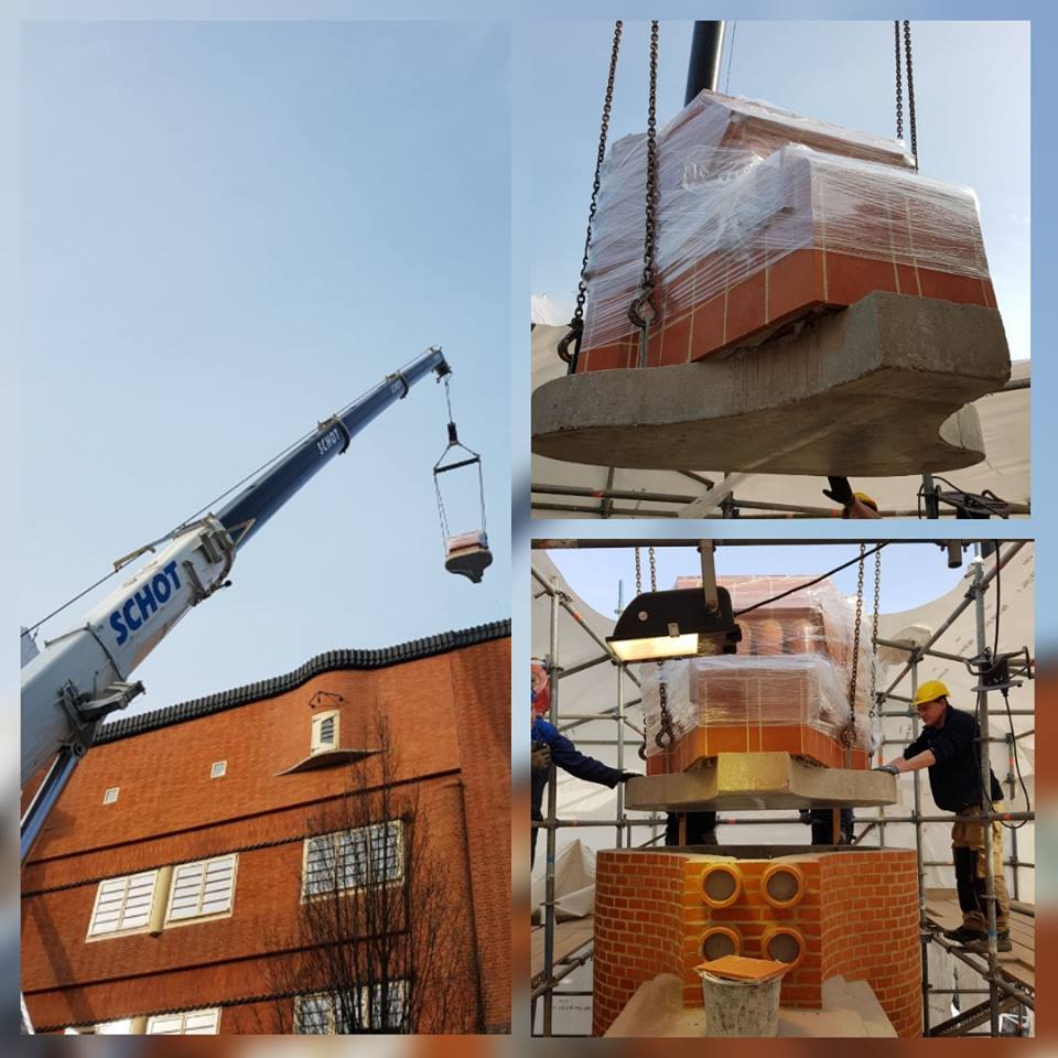 Afgelopen dinsdag is de laatste leeuwenkop op Het Schip geplaatst.   Monumenten en Archeologie begeleidt en geeft advies bij de restauratie van dit bijzondere wooncomplex en is samen met <a href="/VanMiltLunteren/">V Milt restaurateurs</a> en   <a href="/EigenHaard/">Eigen Haard</a> trots op het resultaat!