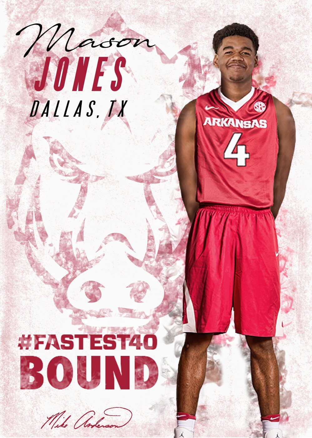 Razorback Basketball On Twitter It s Official masonjones2 Is 