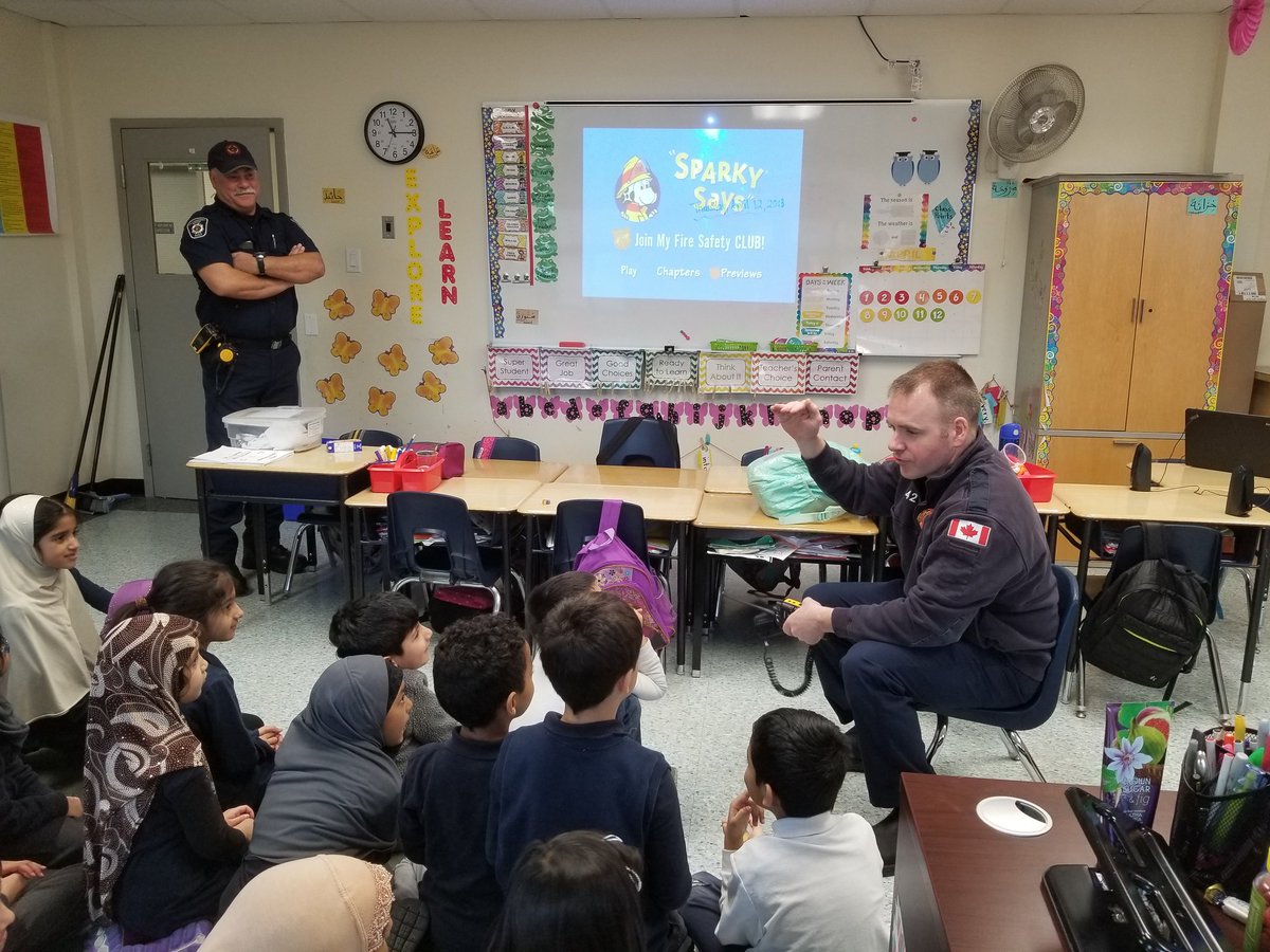 Islamic Foundation School Durham on Twitter: "#firefighters @faisalkutty @OmarIbnYakub #Toronto @ICNAReliefCAN @ICNAReliefCAN @iftlive IFS Durham grade 1 students listening to the fire safety presentation.… https://t.co/sWK2XYuHJA"