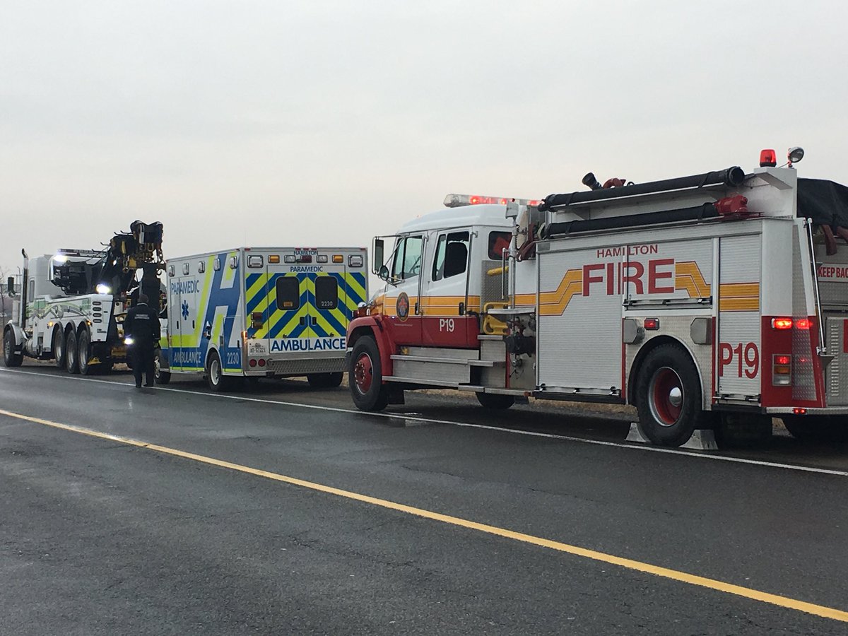 Expresshamilton's tweet image. #slowdownmoveover for our safety. It’s dangerous out here. Great campaign start #hamont #towlife