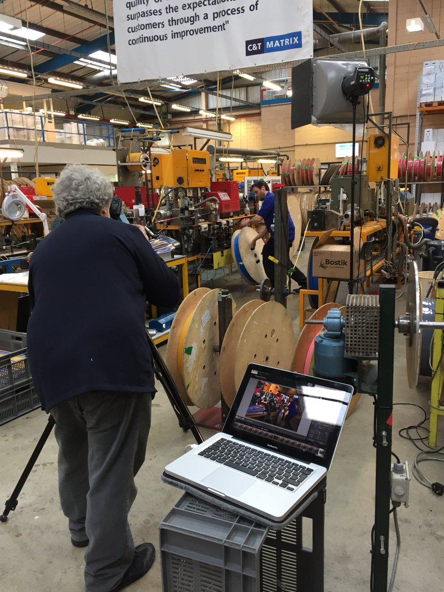 Shooting scene 2 during day 3 of our 4 day factory #photoshoot