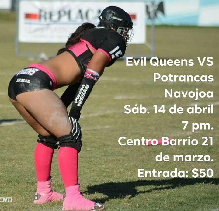 EvilQueensLFP's tweet image. El segundo partido es éste sábado, ¡No te lo pierdas! 
#GoQueens #EvilPower

Presentado por: Plassa Nissan