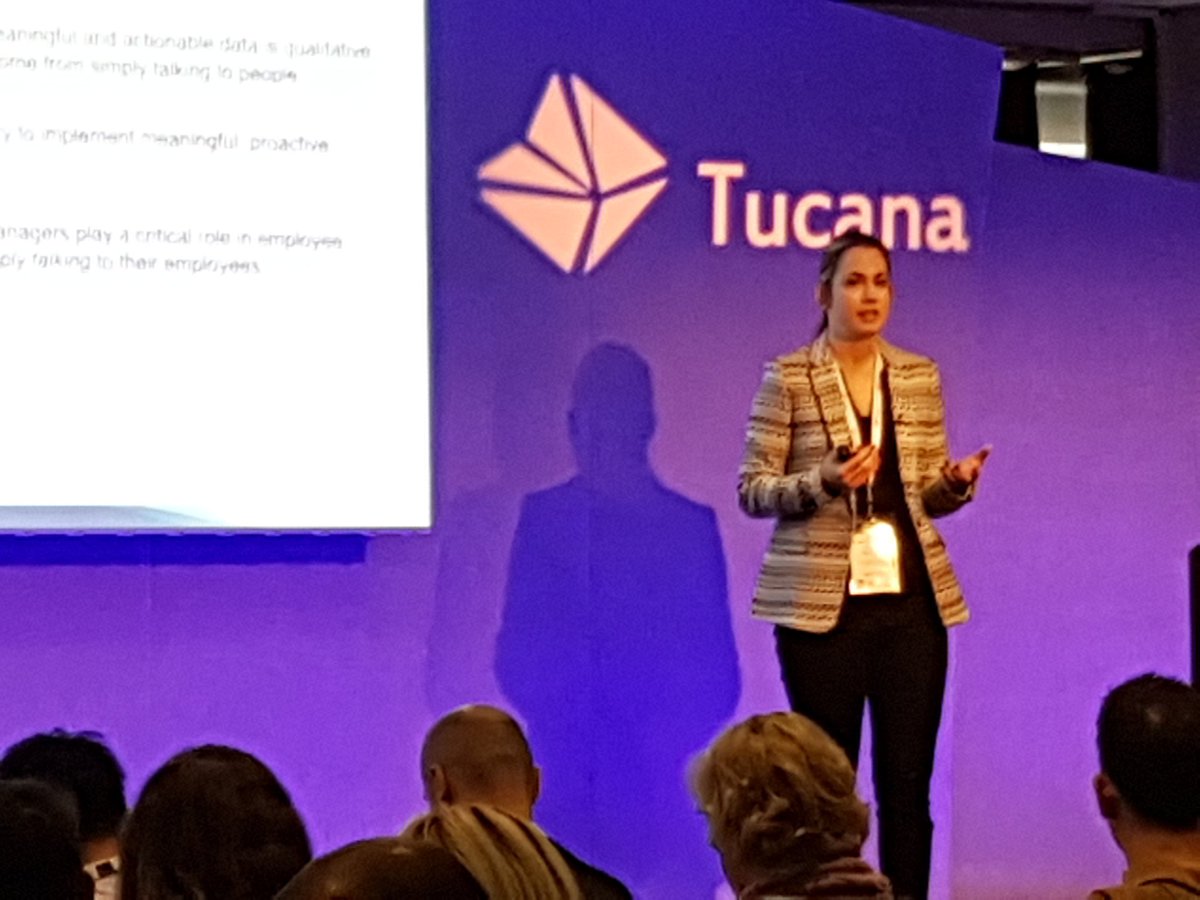"Engagement initiatives should not be HR initiatives; managers play a critical role in retention." Vanessa Lammers, Global Head #PeopleAnalytics <a href="/NestleWatersHQ/">Nestle Waters HQ</a> on their analytical approach to reading employee sentiment &amp; making prescriptive interventions #PAWorld18