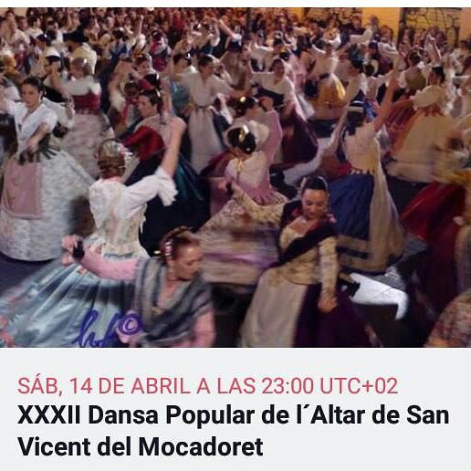 FallaMPLS's tweet image. Este sábado día 14, nuestro grupo de baile actúa en doble sesión! 

18:30h Danses en honor a San Vicent. Iglesia Sto. Ángel Custodio (c/Salamanca)

23h, 32 edició popular del Altar de San Vicent del mocadoret. Desde la Plaza Lope de Vega, hasta la Lonja. 

Os esperamos!!