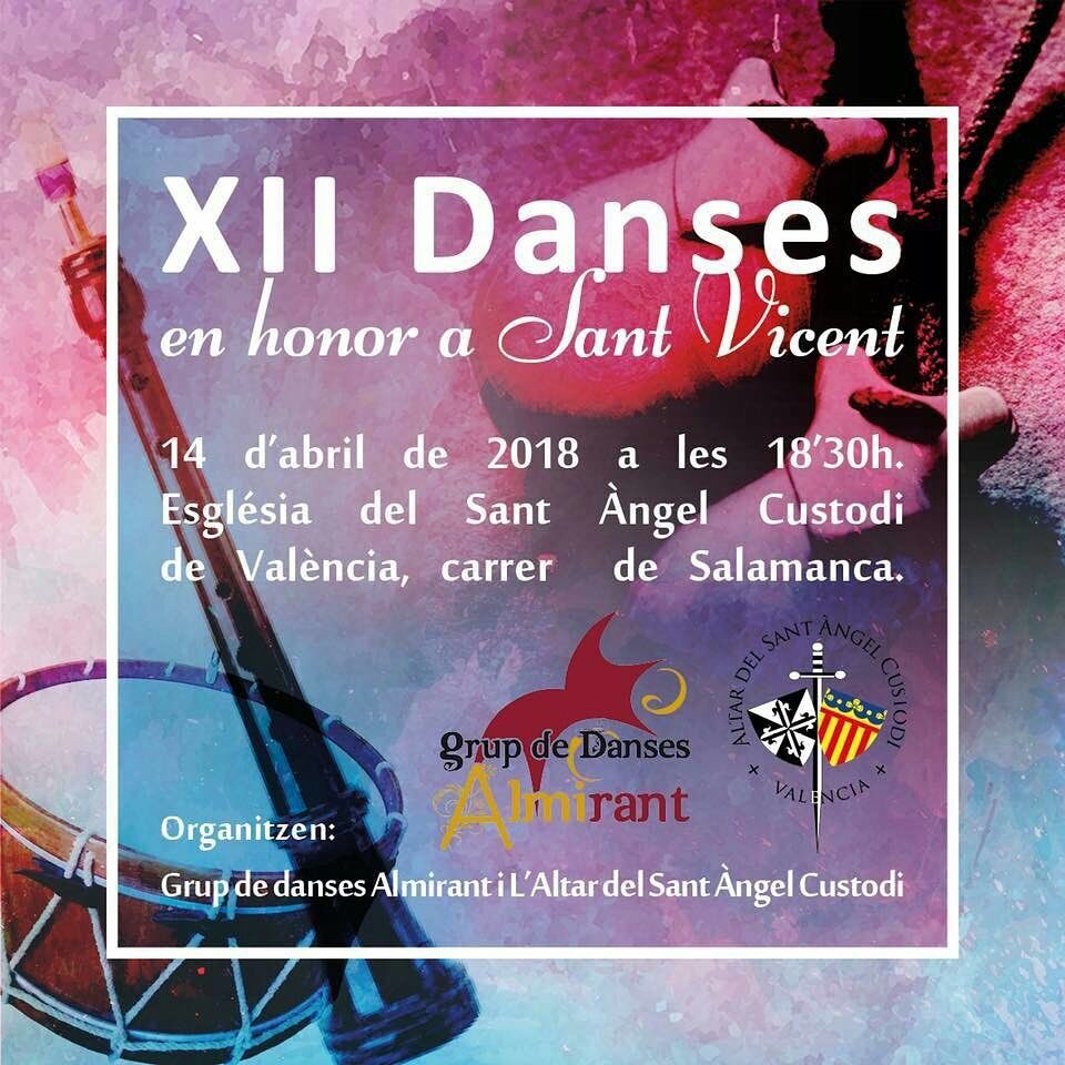 FallaMPLS's tweet image. Este sábado día 14, nuestro grupo de baile actúa en doble sesión! 

18:30h Danses en honor a San Vicent. Iglesia Sto. Ángel Custodio (c/Salamanca)

23h, 32 edició popular del Altar de San Vicent del mocadoret. Desde la Plaza Lope de Vega, hasta la Lonja. 

Os esperamos!!