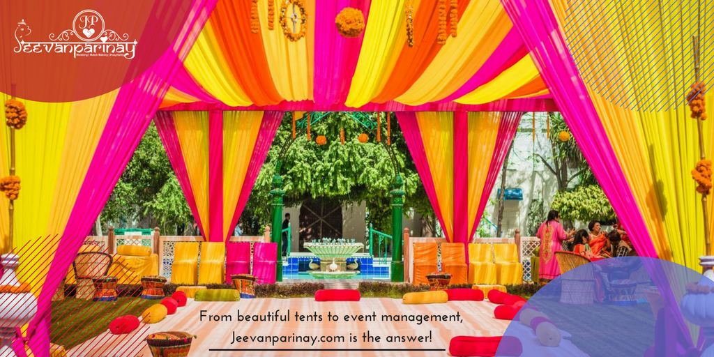 jeevanparinay's tweet photo. Tent houses need to be just as perfect as the event itself, and we bring this about!
#tent #wedding #weddingtent #tents #lehnga #weddinglehnga https://t.co/qoS560GfGz