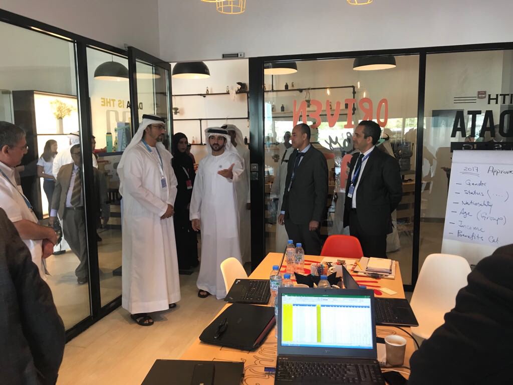 SASMiddleEast's tweet photo. It was an honor to meet with HH Sheikh Hamdan bin Mohammad AL Maktoum @faz3 during our collaboration with #Hack21 #Dubai #Analytics #Experts https://t.co/GKY0WNSMWJ