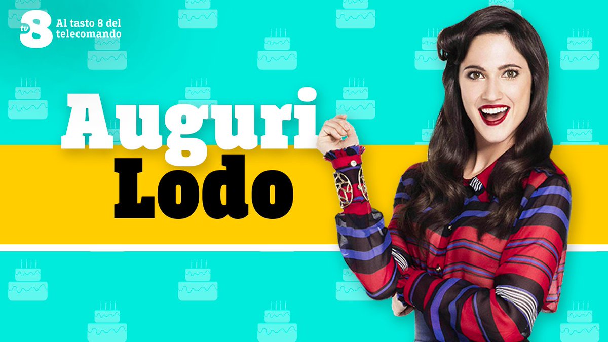 TV8it's tweet photo. TV8 Alert : oggi è il #LodoDay 🚨😍
Scrivete qui i vostri auguri a @lodocomello e non perdetevi i casting di @igt_official a Rimini il 5/6 maggio 😉
#IGT https://t.co/7k5Br9LdZk