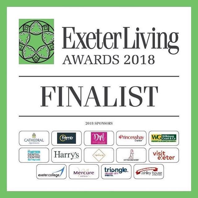 Good luck at the Exeter Living Awards tonight!!! @seven_stars_kennford @the_ring_of_bells @exeteroddfellows <a href="/exeternorthcott/">Exeter Northcott</a> @doctorinkscuriosities <a href="/exeter_gin/">ExeterGin®</a> @crabshackonthebeach <a href="/thenobodyinn/">The NoBody Inn</a> @exeterlivingawards ift.tt/2EDTWFO