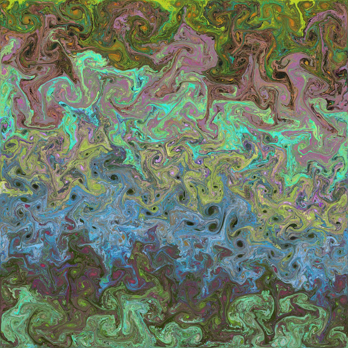 markjstock's tweet photo. Last piece in this trio: crop of CF12_740, digital inkjet print on canvas. #art #simulated #dailyrender #sciart #processing #code #multigrid #fluiddynamics https://t.co/j2ypd5Ezol