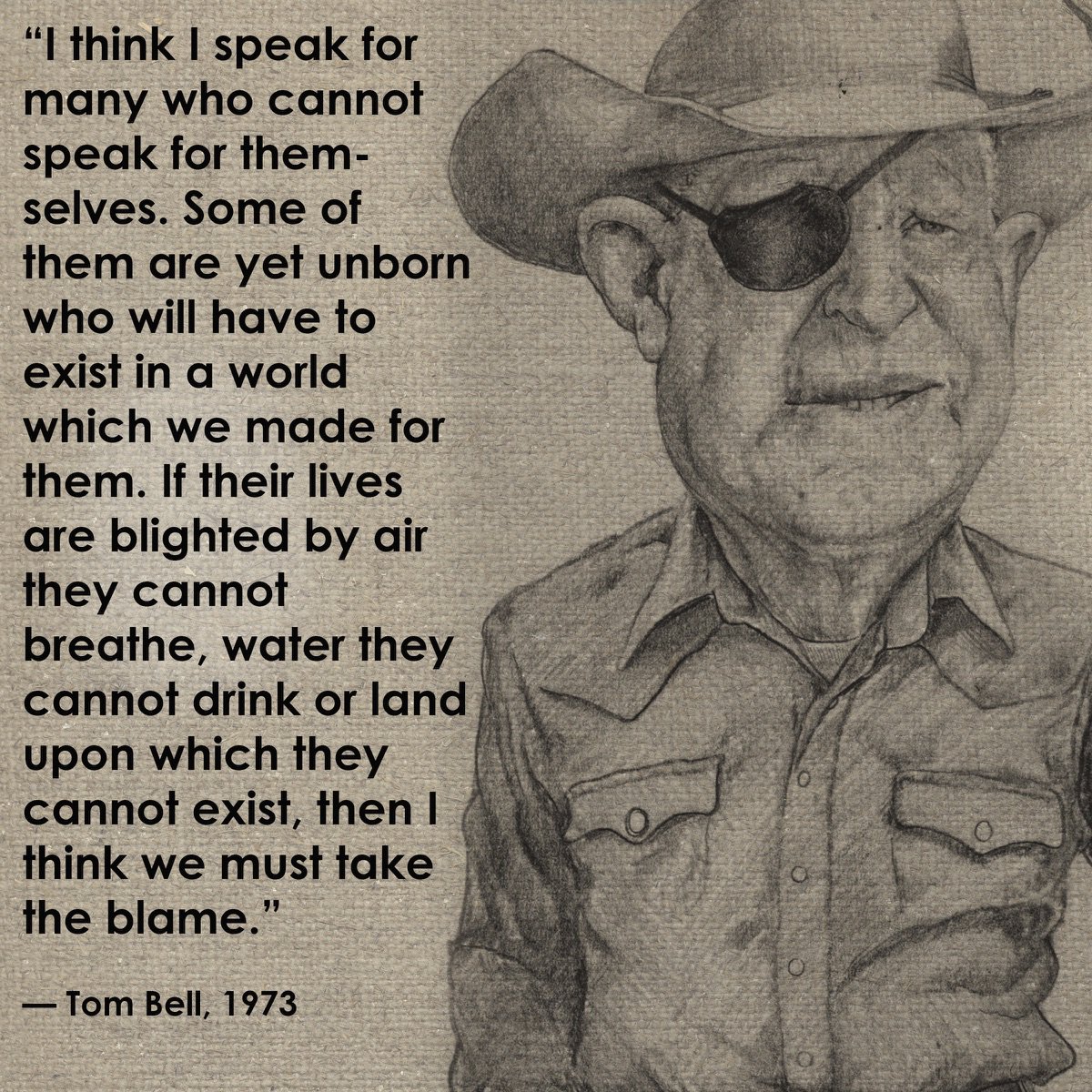 Today would have been Outdoor Council founder Tom Bell’s 94th birthday. We're proud to continue his work, and ask you to join us in Tom’s memory. Illustration by #ZacharyPullen | #ConservationLeaders #TomBell #KeepItPublicWyo #Conservation #PublicLands #EarthDay2018 #WildWyoming