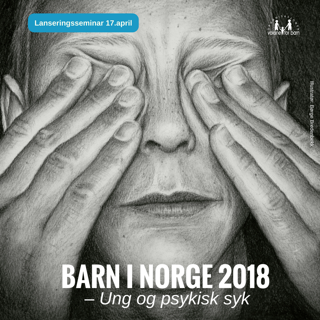 Ny rapport lanseres 17.4 på Litteraturhuset. Hør bl.a <a href="/SveinOeverland/">Svein Øverland</a> om unge, sinte menn. #barninorge #ungdom #psykiskhelse Program og påmelding: vfb.no/bin