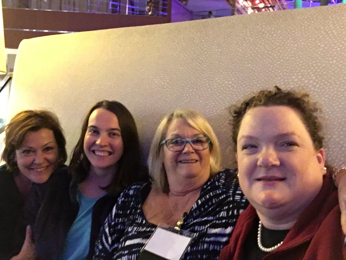 katmalmquist's tweet photo. I love my scholastic consultants! As I get ready to start my next book fair I am thankful for how much they do to make it a great experience! All we are missing is Angela, who makes my book fairs look fantastic! #scholasticbookfairs #scasl18 https://t.co/jKubNDBiq2