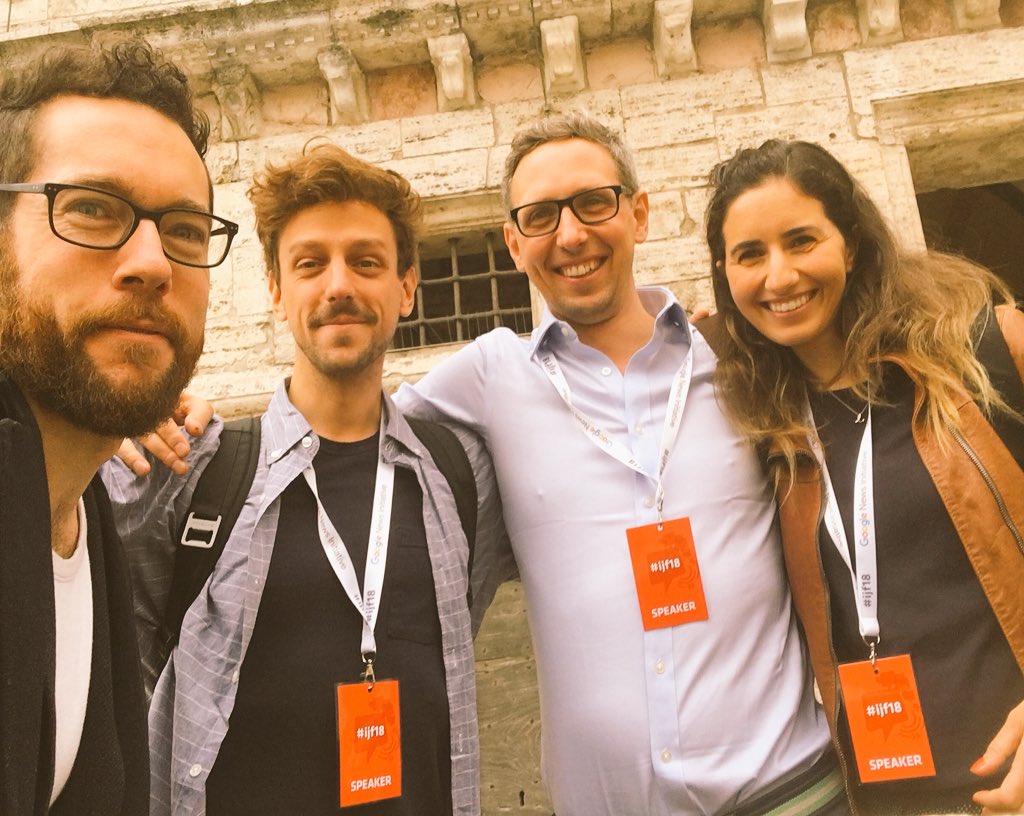 EsraD's tweet photo. Alternative working title for #ijf18 is #bbcreunion https://t.co/s5e41vPYTm