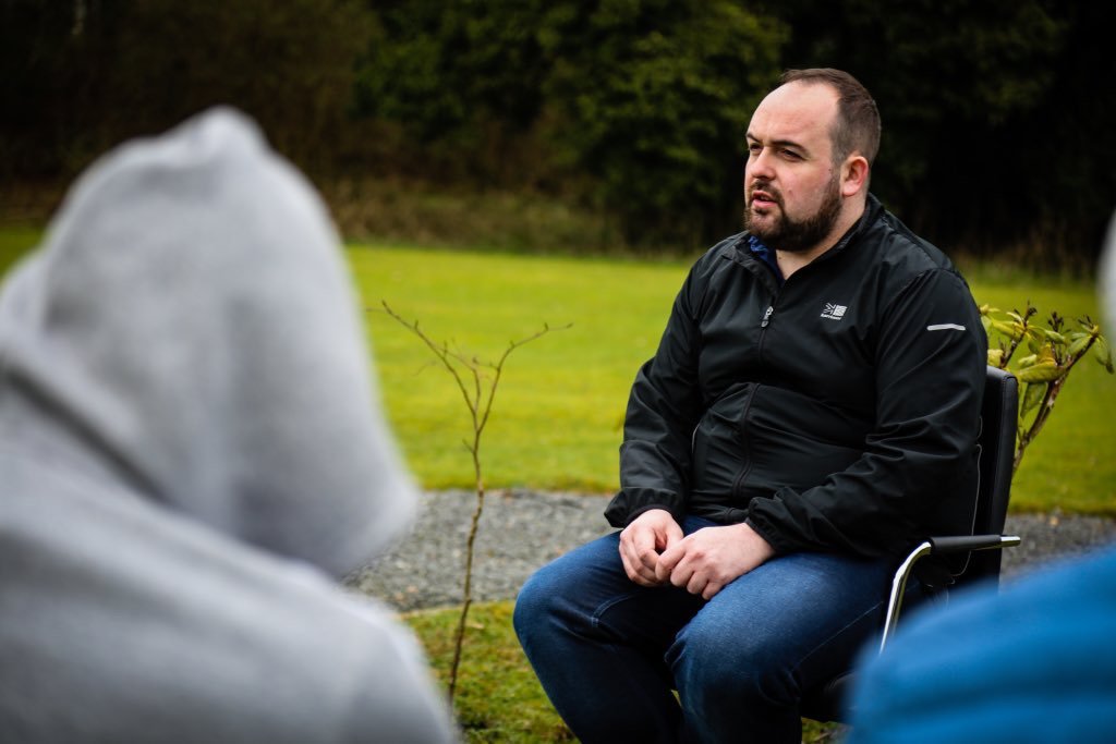 SDLPlive's tweet photo. This week SDLP Councillor @Paul_Mc_Cusker led a residential for men and women from across Belfast who are struggling with addiction. Cllr McCusker has said that we need a total reform of our mental health and addiction services.

📖 Read more here: https://t.co/mwbn0pHHOe https://t.co/iLyI0OnV6d