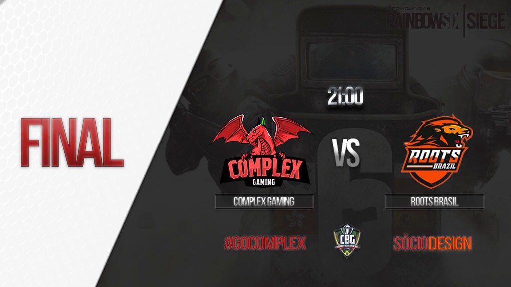 ComplexGamingBR's tweet photo. Salve Complexos! ❤️
Amanhã à partir das 21hrs iremos jogar a Final da Winners Bracket da Copa Siege, campeonato da @CBGofc.
Iremos enfrentar a #RootsBrazil e buscar a classificação para a Grande Final pela chave winners!
Transmissão:
📺 https://t.co/08CzjGmto3
#GoComplex https://t.co/N4Svgs1uBI
