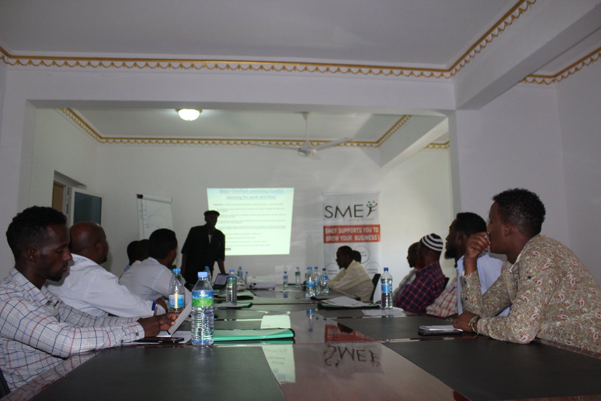 SmeFacility's tweet photo. @SmeFacility delivered "Manufacturing Processes Standardisation  Training" for 10 manufacturing enterprises. Examples of international  and local companies has been shared. Recipient companies will develop  "Production Standards" for their companies for high quality products. https://t.co/E7BpDB7lHb
