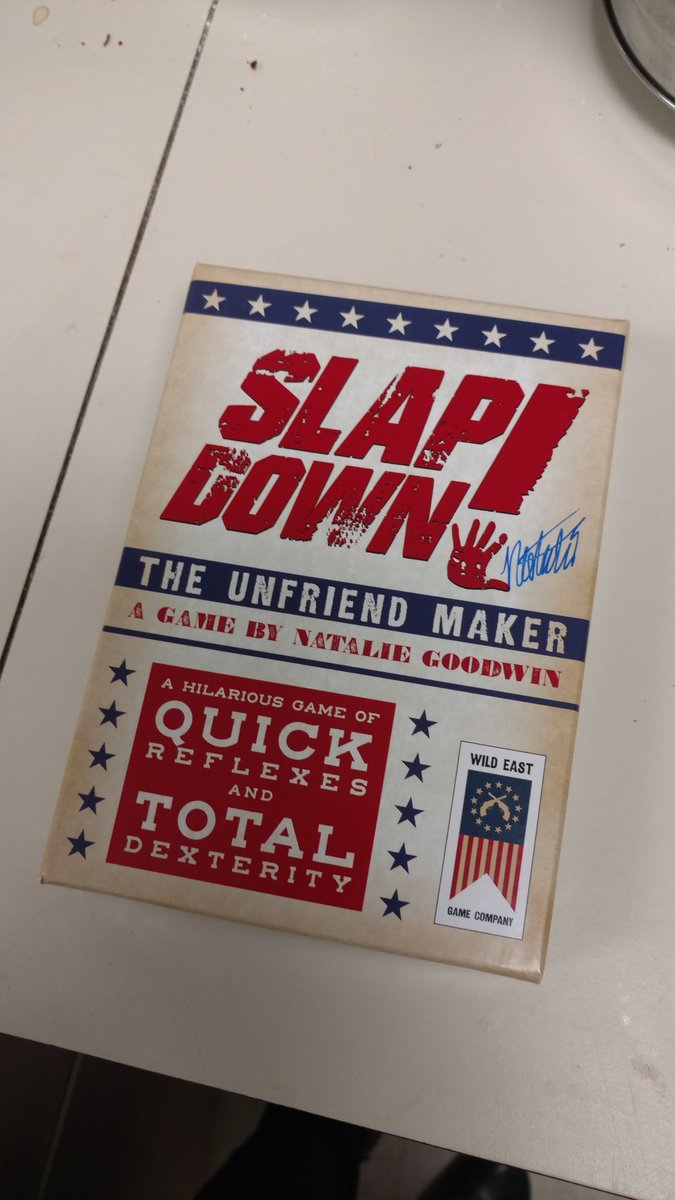 GBS_CullinanELP's tweet photo. @WildEastGames We loved Slap Down! At our weekly team building day in advisory. What a fun game, and created by a kid, too! Now we're inspired to make our own games and some of us are inspired for revenge next week... https://t.co/77ZjIwW7no