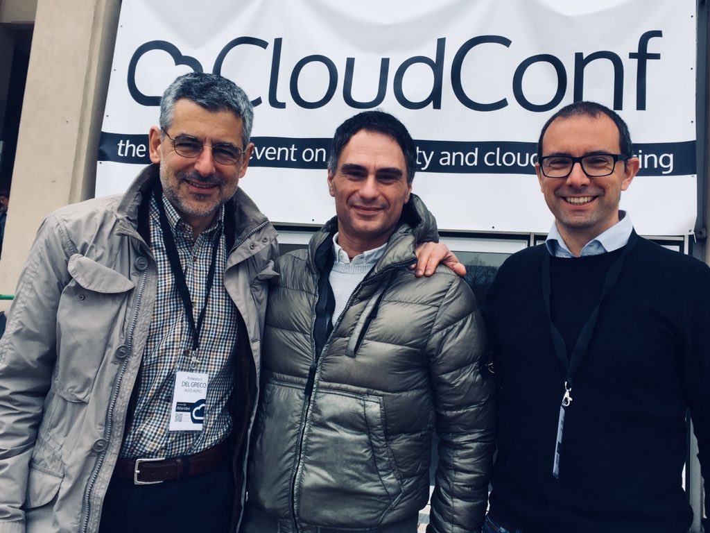 AvioAero's tweet photo. "Today @_CloudConf_ 2018 in #Torino #Italy . GE #PREDIX platform with our #RFID project & #APP #SDAFC 2.0: 2 examples of our commitment and determination to work as protagonists in a constantly changing industry.β Davis Quirico - Principal Digital Technologist #CloudConf2018 https://t.co/1kBm5u8qkT