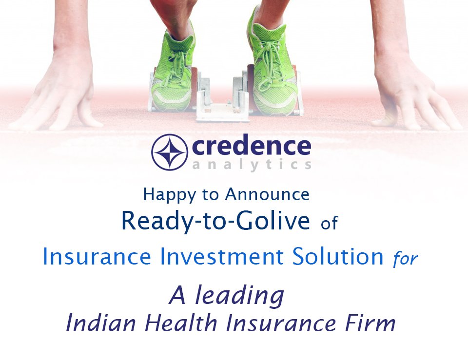 credencesoft's tweet photo. #CredenceAnalytics is Happy to Announce Ready-to-Golive of Insurance Investment Solution for A leading Indian Health Insurance Firm.
Read more at https://t.co/08np85VTZI https://t.co/XLsqR7hDg3