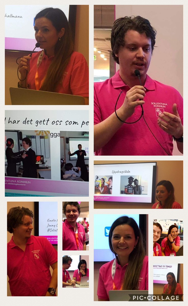 Jag och Emelie fick chansen att inspirera på SETT,  hur vår samverkan sett ut och vad det gett våra elever. #ittakestwototango #SETT18