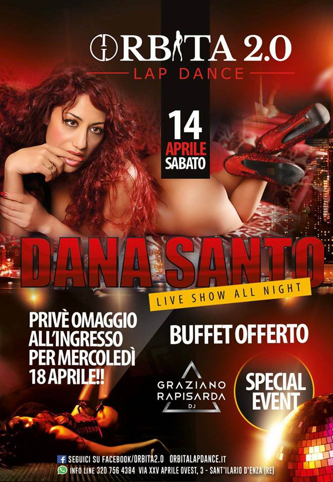 14 aprile 2018 - DANA SANTO - Orbita 2.0 Lap Dance - Santilario D'enza - Reggio Emilia DalUOjpXUAIUSiT