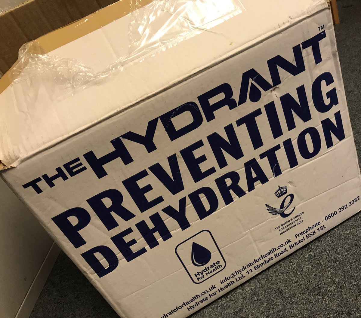 JaspalSLT's tweet photo. @TheHydrantUK @NashaKharas Iβm so excited π to receive this delivery today. πThank you for this amazing product. Iβve shared information leaflets with my #SLTgeeks today @icares_SWBH https://t.co/QTnbaxYC8F