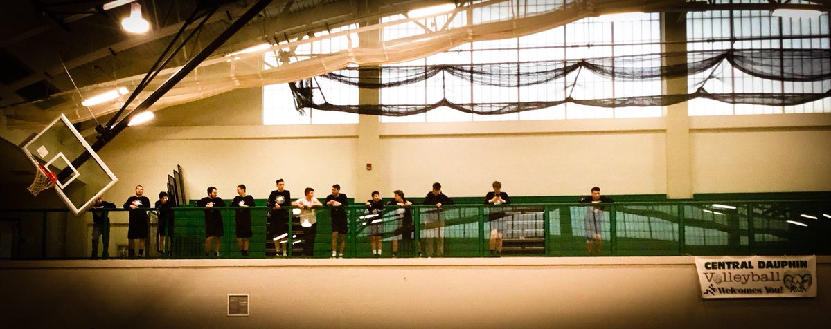 CDVolley's tweet photo. Waiting for Carlisle...it’s 7:00 somewhere, right? 🏐 #gamenight #letsgo #cdvb https://t.co/n8CQy5cByM