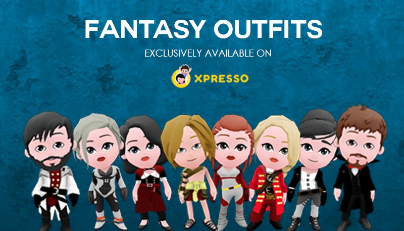 SVinnakote's tweet image. New fantasy outfits on Xpresso a PEP Network product

#pepnetwork #pepico #gopep